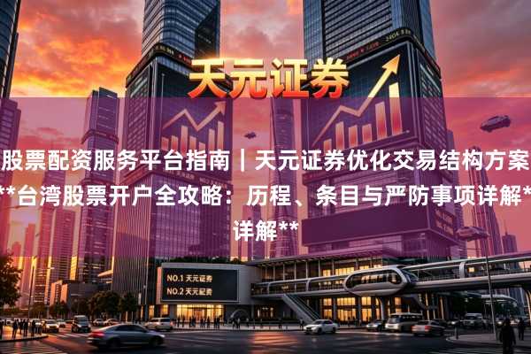 股票配资服务平台指南｜天元证券优化交易结构方案 **台湾股票开户全攻略：历程、条目与严防事项详解**